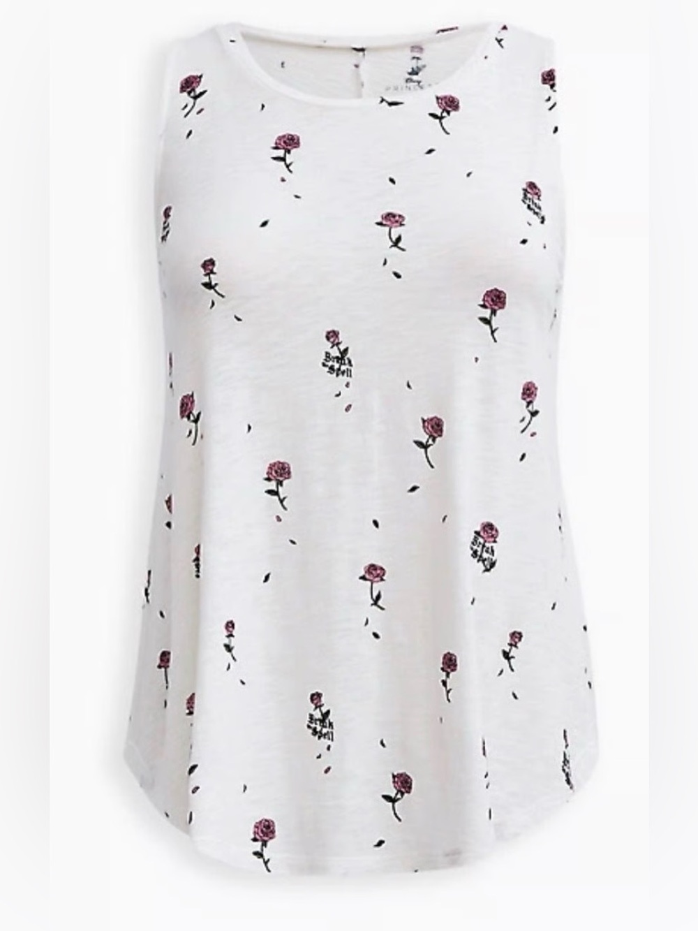 NWT Torrid BATB rose AOP tank top size 4X